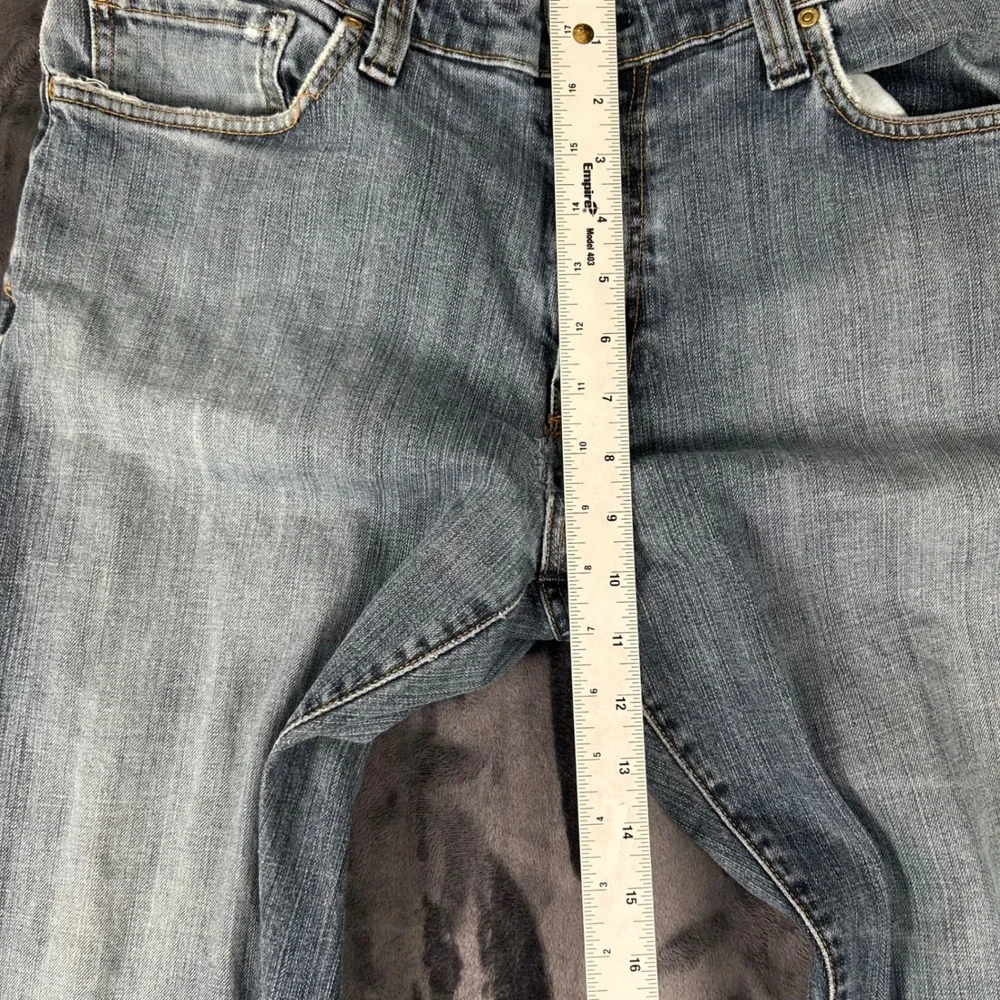 Agave Denim Rocker Jeans Mens 38 Blue Slim Straight Leg Handcrafted California